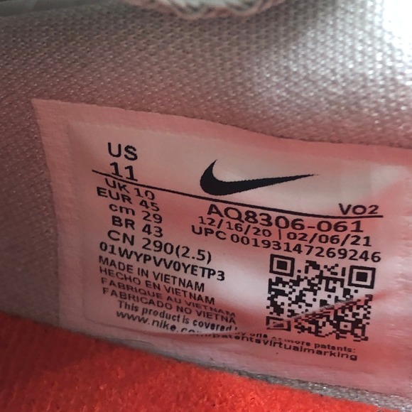 Nike Free Metcon 2 Grey Red Mens Training Gym Fitness Shoes Size 11 Workout - Picture 5 of 7